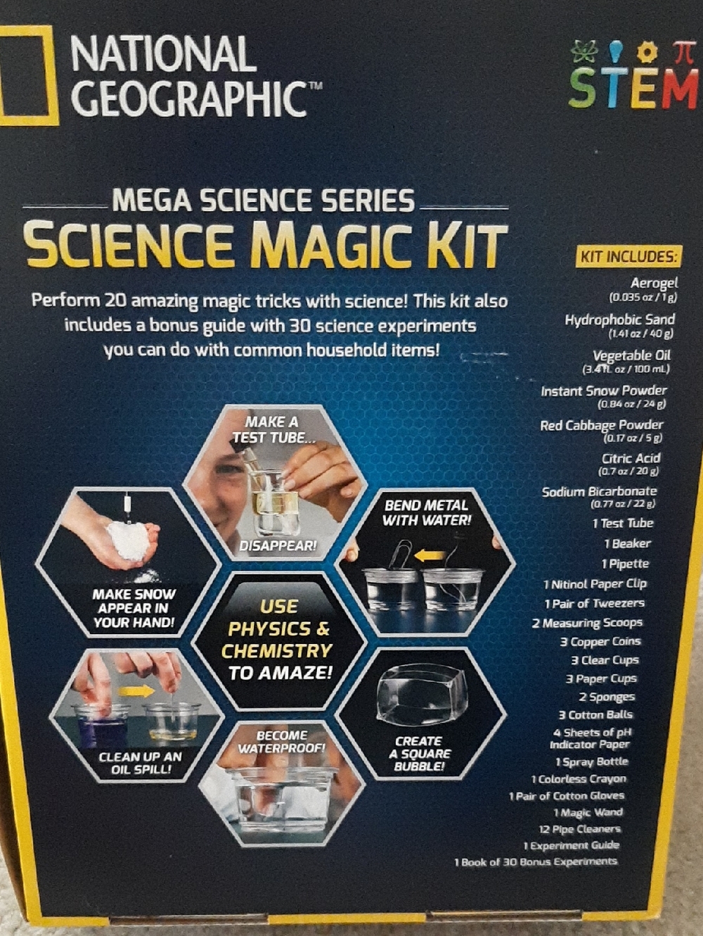 National Geographic Science Magic Kit -NIB - Picture 2 of 7